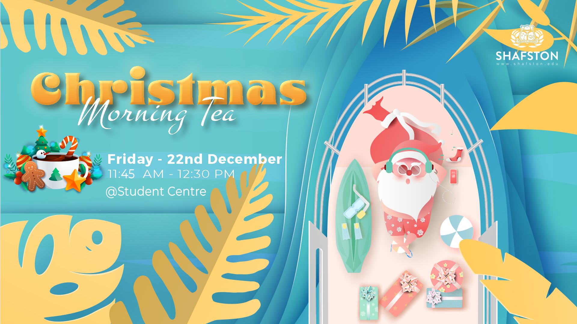 XMAS Morning Tea Shafston International College